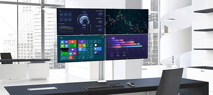 WORLDLIFT Quad Monitors Desk&nbsp;Mount