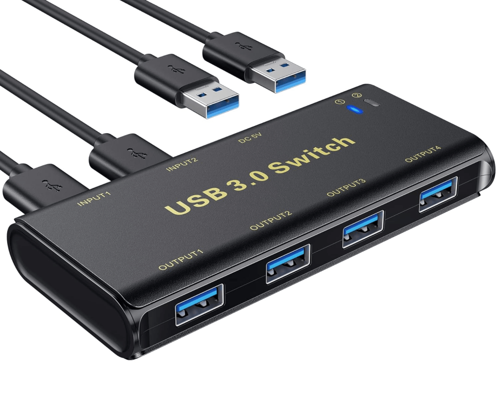 ABLEWE USB 3.0 4 Port USB&nbsp;Switch